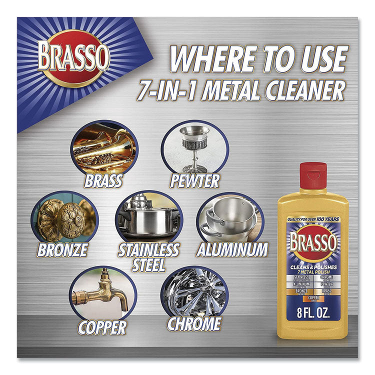 Metal Surface Polish, 8 oz Bottle