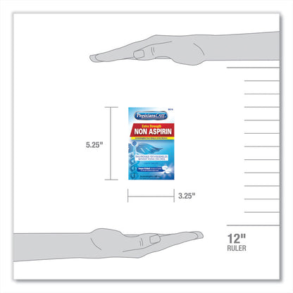 Extra-Strength Acetaminophen Tablets, Two-Pack, 50 Packs/Box