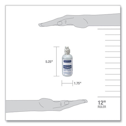 First Aid Refill Components Disposable Eye Wash, 4 oz. Bottle