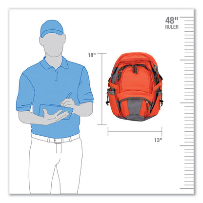 Emergency Care Backpack XL, 63 Pieces, Nylon Fabric Case