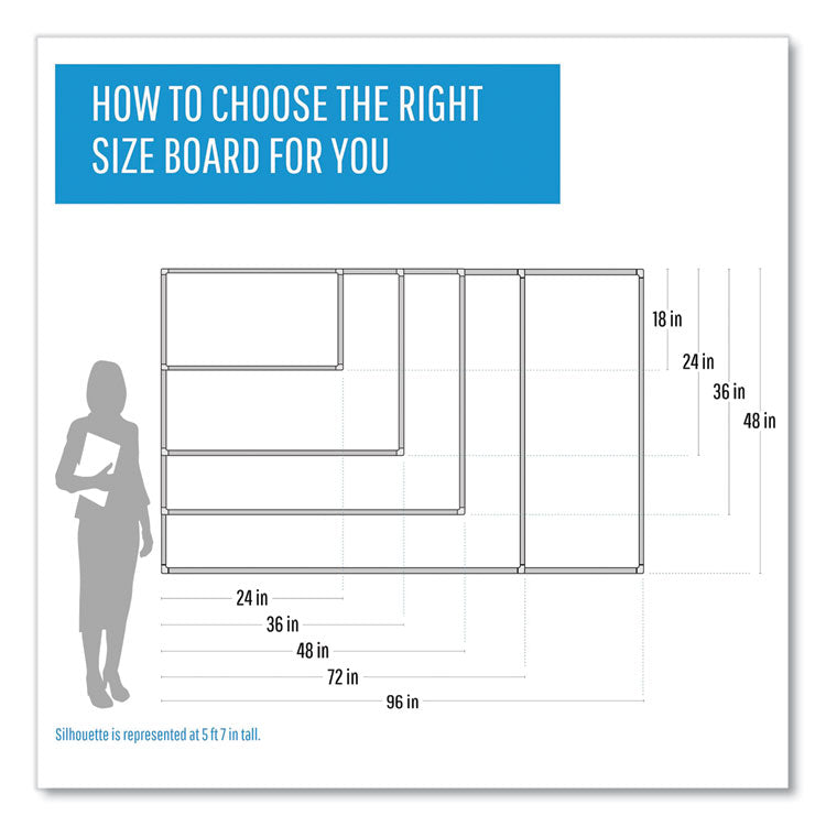 Magnetic Dry Erase Calendar Board, Monthly Planning/Scheduling, 36" x 24", White Surface, Satin Aluminum Frame