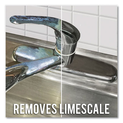 Lime, Calcium and Rust Remover, 28 oz Flip-Top Bottle, 6/Carton