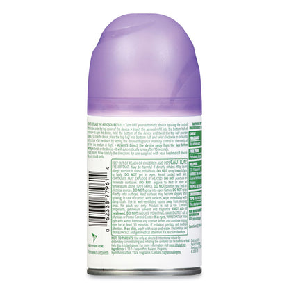 Freshmatic Ultra Automatic Spray Refill, Lavender and Chamomile, 5.89 oz Aerosol Spray, 6/Carton