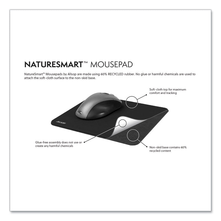 Naturesmart Mouse Pad, 8.5 x 8, Turtle Design