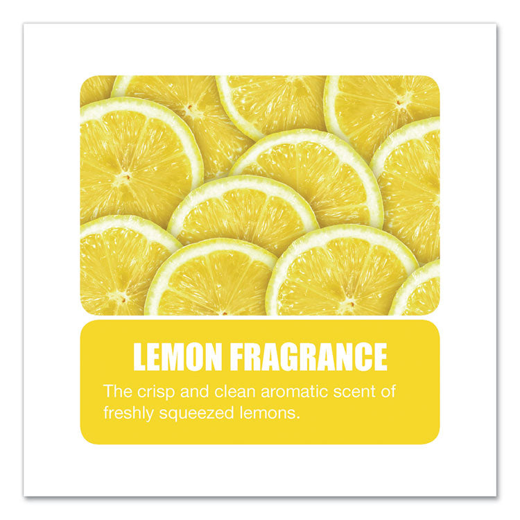 Water-Soluble Deodorant, Lemon, 1 gal Bottle, 4/Carton