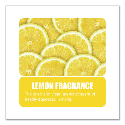 Water-Soluble Deodorant, Lemon, 1 gal Bottle, 4/Carton