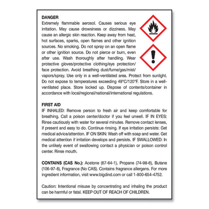 Metered Concentrated Room Deodorant, Mountain Air, 7 oz Aerosol Spray, 12/Carton