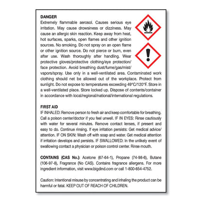 Metered Concentrated Room Deodorant, 7 oz Aerosol Spray, 12/Carton