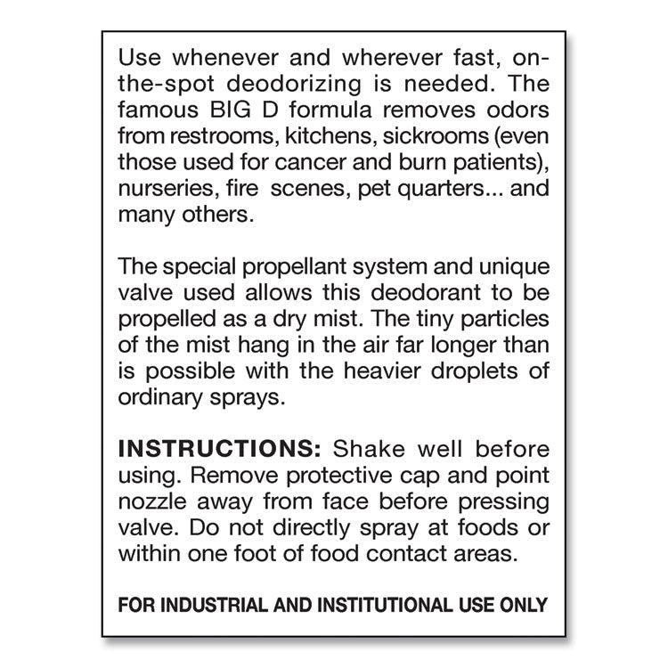 Aerosol Room Deodorant, Sunburst, 15 oz Can, 12/Carton
