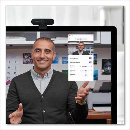 BRIO Ultra HD Webcam, 1920 pixels x 1080 pixels, Black