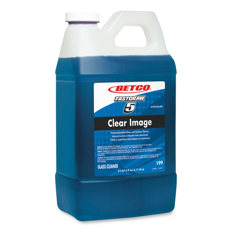 Clear Image FastDraw Glass and Surface, 67.6 oz Bottle, 4/Carton