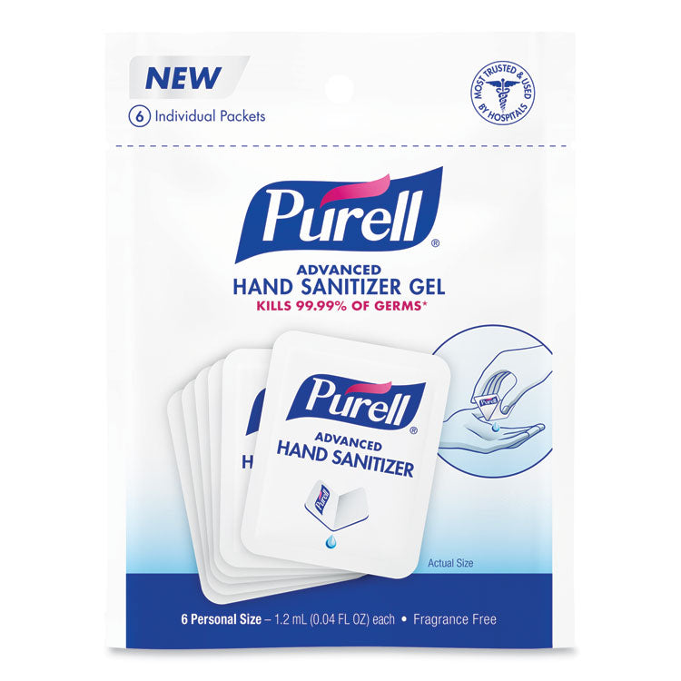 Employee Care Kit, Hand and Surface Sanitizers, 6/Carton