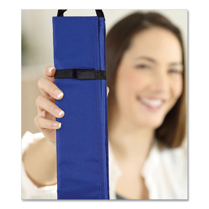 Border Storage Pocket Chart, 41" x 24.5", Blue/Clear