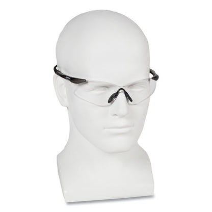 Nemesis VL Safety Glasses, Frameless, Clear Single Lens, 12/Box