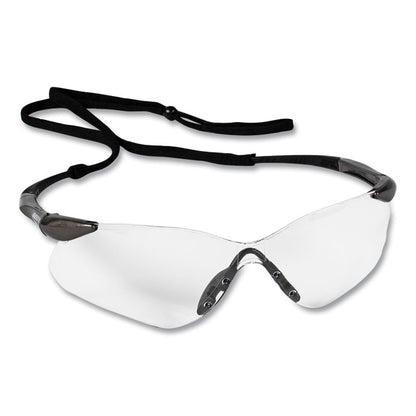 Nemesis VL Safety Glasses, Frameless, Clear Single Lens, 12/Box
