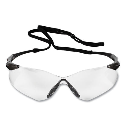 Nemesis VL Safety Glasses, Frameless, Clear Single Lens, 12/Box