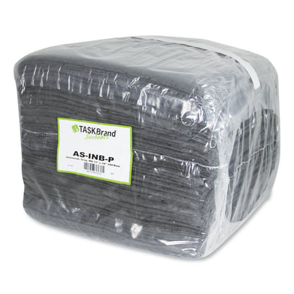TASKBrand All Sorb Industrial Sorbent Pad, 0.24 gal, 15 x 18, 100/Carton