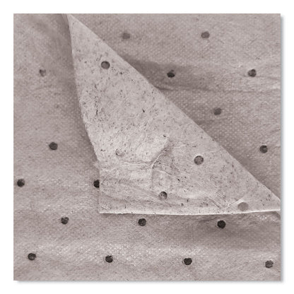 TASKBrand All Sorb Industrial Sorbent Pad, 0.22 gal, 15 x 18, 100/Pack