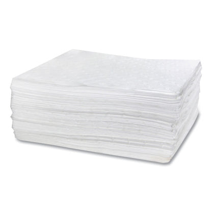 TASKBrand Industrial Oil Only Sorbent Pad, 0.17 gal, 15 x 18, 100/Carton