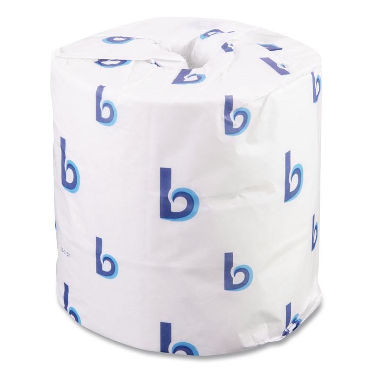 Two-Ply Toilet Tissue, Septic Safe, White, 4.5 x 4.5, 500 Sheets/Roll, 96 Rolls/Carton