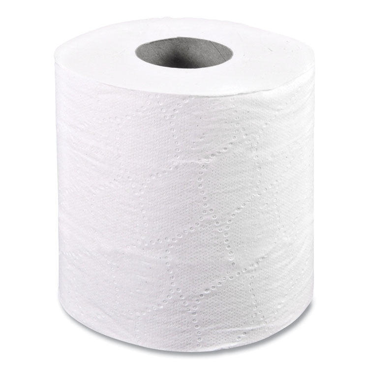 Two-Ply Toilet Tissue, Septic Safe, White, 4.5 x 4.5, 500 Sheets/Roll, 96 Rolls/Carton