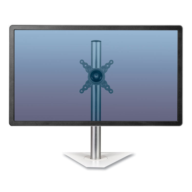 Lotus Single Monitor Arm Kit, For 26" Monitors, 180 Degree Rotation, 180 Degree Pan, Silver, Supports 17 lb