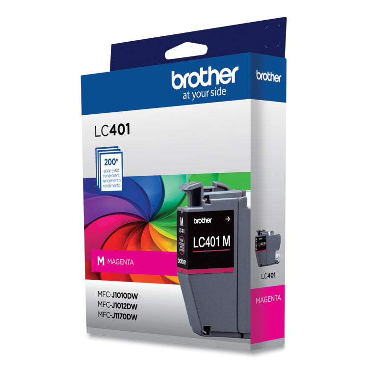 LC401MS Ink, 200 Page-Yield, Magenta