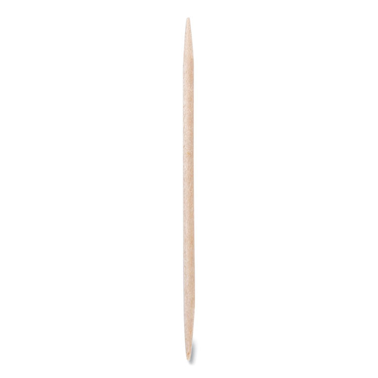 Round Wood Toothpicks, 2.5", Natural, 800/Box, 24 Boxes/Case, 5 Cases/Carton