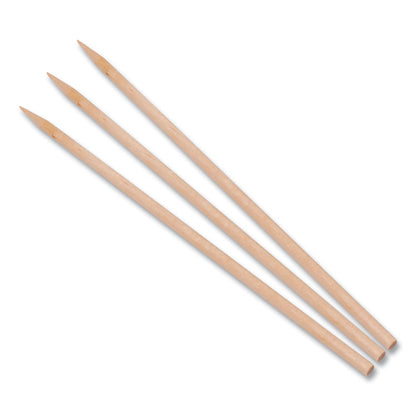 Bamboo Skewers, Paper, 5.5", Brown, 10,000/Carton