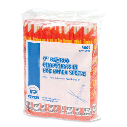 Bamboo Skewers, Paper, 6", Natural, 100/Pack