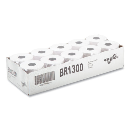 Register Rolls, 3" x 150 ft, White, 30/Carton