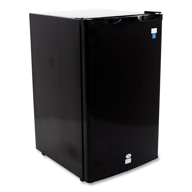 4.4 Cu.Ft. Auto-Defrost Refrigerator, 19.25 x 22 x 33, Black