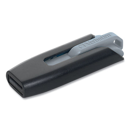Store 'n' Go V3 USB 3.0 Drive, 256 GB, Black/Gray