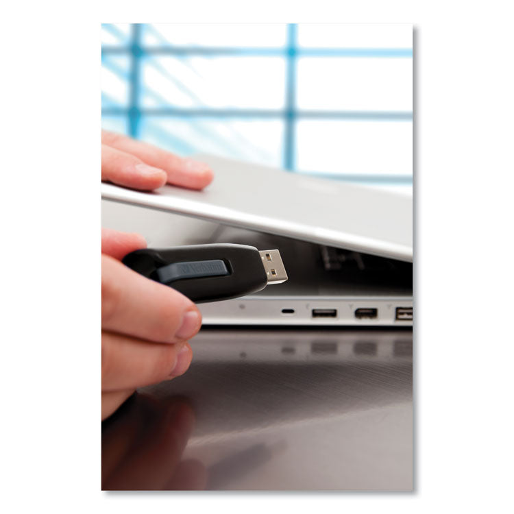 Store 'n' Go V3 USB 3.0 Drive, 256 GB, Black/Gray