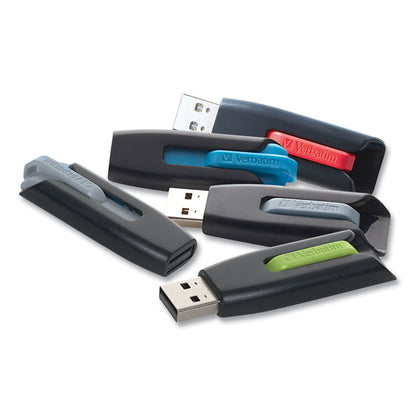 Store 'n' Go V3 USB 3.0 Drive, 64 GB, Black/Gray