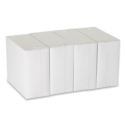 1/8-Fold Linen-Replacement Dinner Napkins, 2-Ply, 17 x 17, White