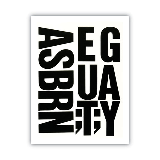 Press-On Vinyl Self-Adhesive Uppercase Letters, 4" Tall, Black Characters, 58/Pack