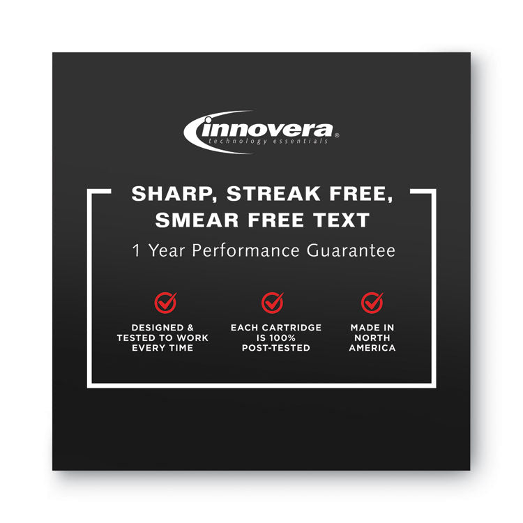 Remanufactured Black High-Yield Ink, Replacement for 972XL (F6T84AN), 10,000 Page-Yield