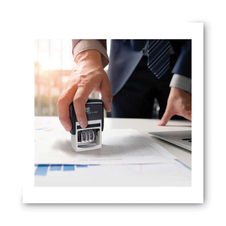 Economy Dater, Self-Inking, Black