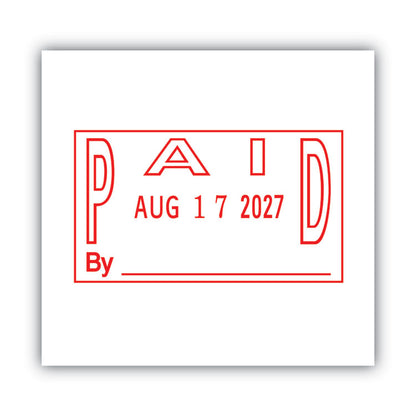 ES Dater, PAID + Date, 1 x 1.81, Red