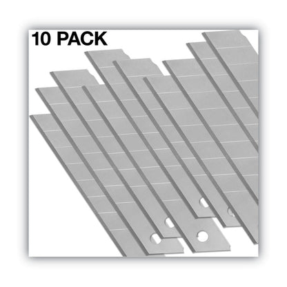 Snap Blade Utility Knife Replacement Blades, 10/Pack