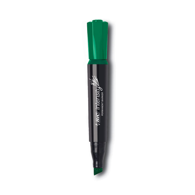 Intensity Chisel Tip Permanent Marker Value Pack, Broad Chisel Tip, Assorted Colors, 36/Pack