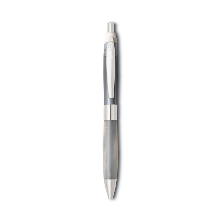 GLIDE Ultra Comfort Ballpoint Pen, Retractable, Medium 1 mm, Black Ink Colors, Randomly Assorted Barrel Colors
