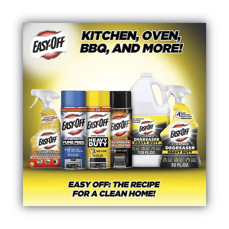 Heavy Duty Oven Cleaner, Foam, 14.5 oz Aerosol Spray
