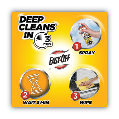 Heavy Duty Oven Cleaner, Foam, 14.5 oz Aerosol Spray, 12/Carton