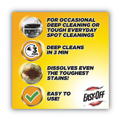 Heavy Duty Oven Cleaner, Fresh Scent, Foam, 14.5 oz Aerosol Spray, 6/Carton
