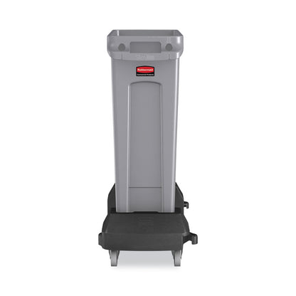 Slim Jim Resin Trainable Dolly, 120 lb Capacity, 23.86 x 14.71 x 8.36, Black