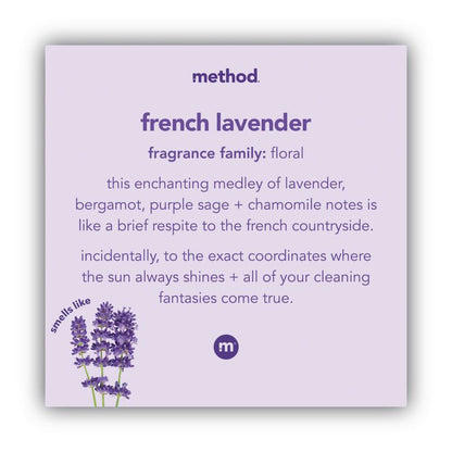 Gel Hand Wash, French Lavender Scent, 12 oz