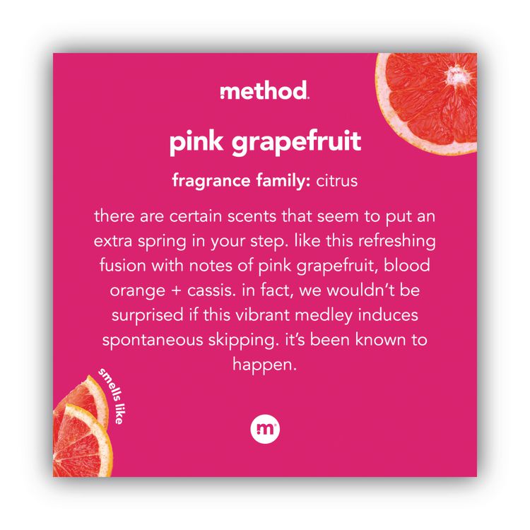 Foaming Hand Wash, Pink Grapefruit Scent, 10 oz