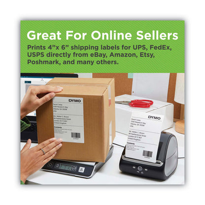 LabelWriter 5XL Series Label Printer, 53 Labels/min Print Speed, 5.5 x 7 x 7.38
